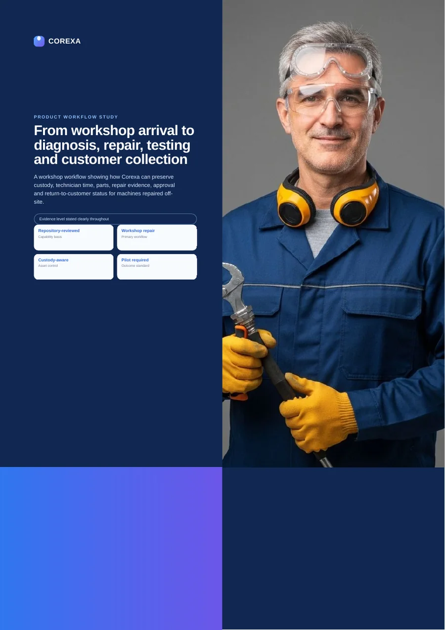 Cover of From workshop arrival to diagnosis, repair, testing and customer collection