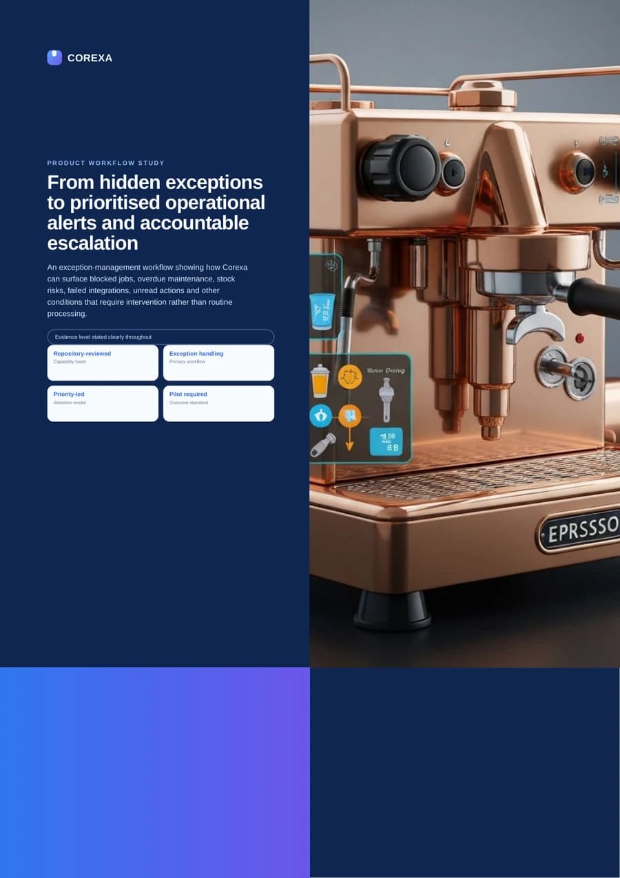 Cover of From hidden exceptions to prioritised operational alerts and accountable escalation