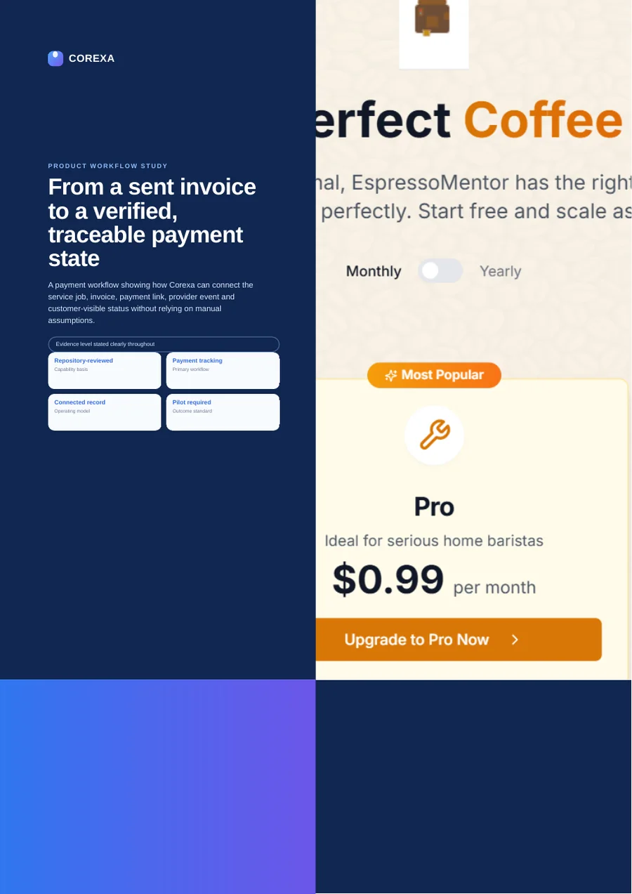 Cover of From a sent invoice to a verified, traceable payment state
